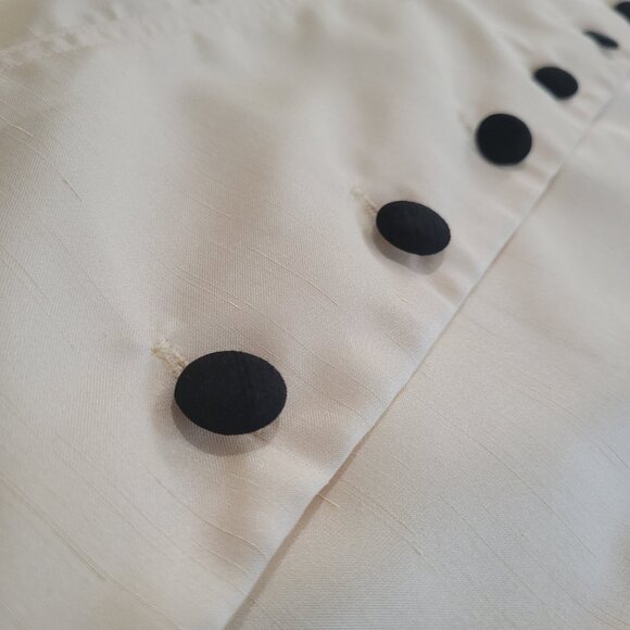 Zoda Womens Size 10 Yellow Pinup 50s  Bold Button Up Sheath Dress - Picture 10 of 12